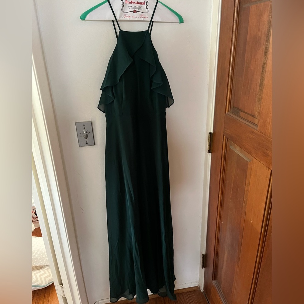 Emerald Birdy Grey Bridesmaid Dress